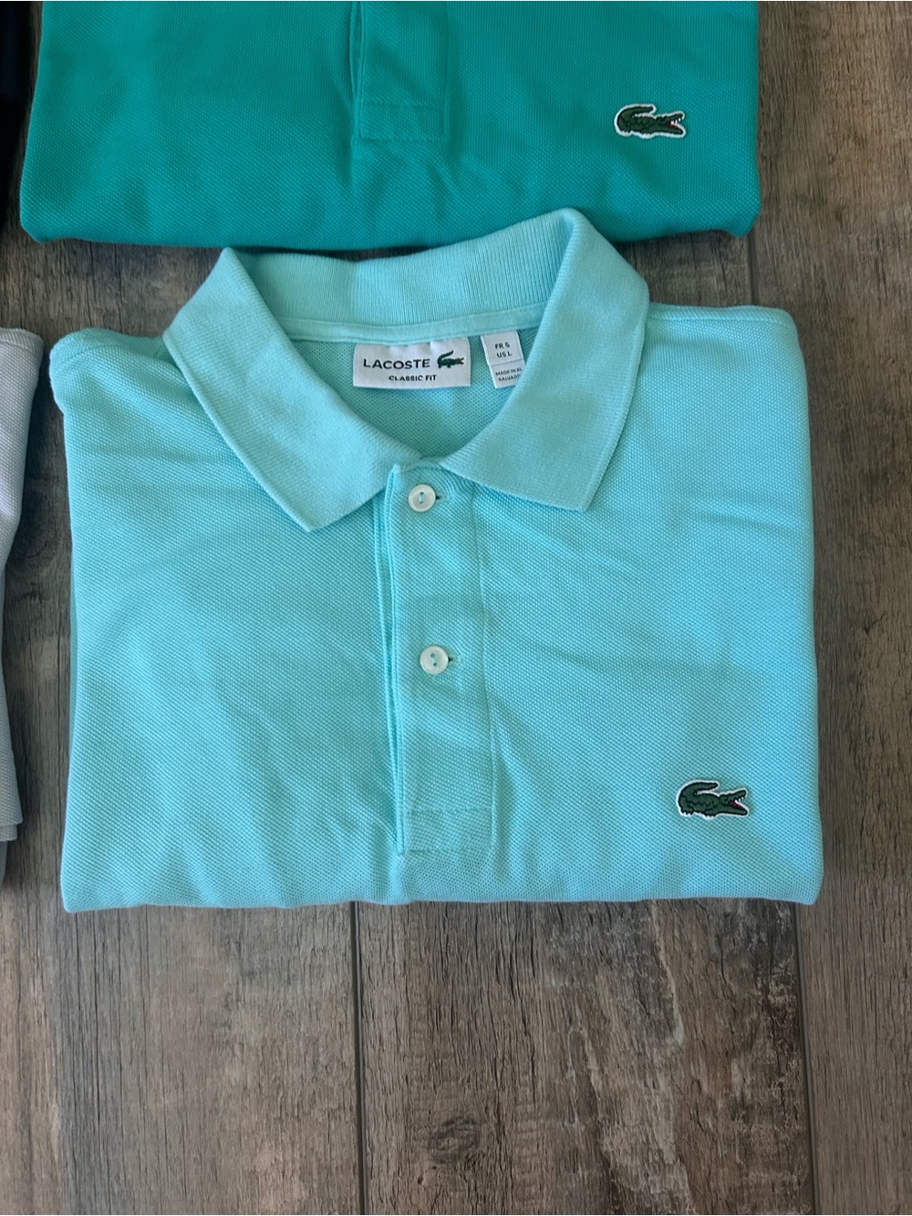 Lacoste Polo Shirt lot of 4 Men’s Size 5 Large - Picture 2 of 13